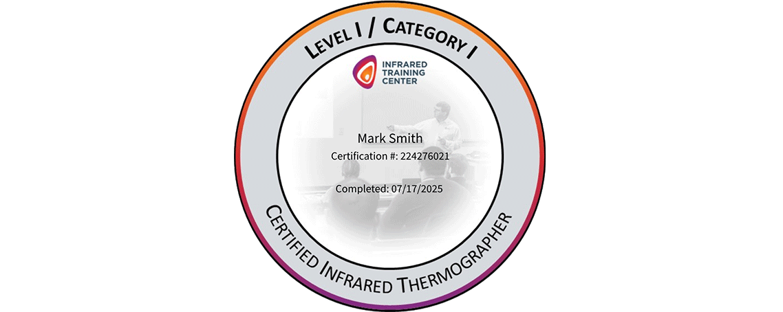 Thermography Certificate